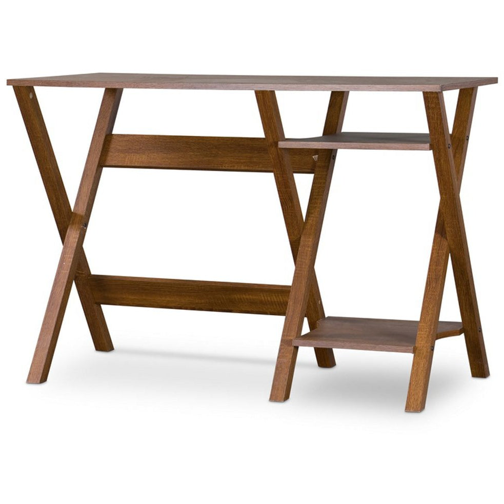 Baxton Studio Crossroads Writing Desk Baxton Studio-Desks-Minimal And Modern - 1