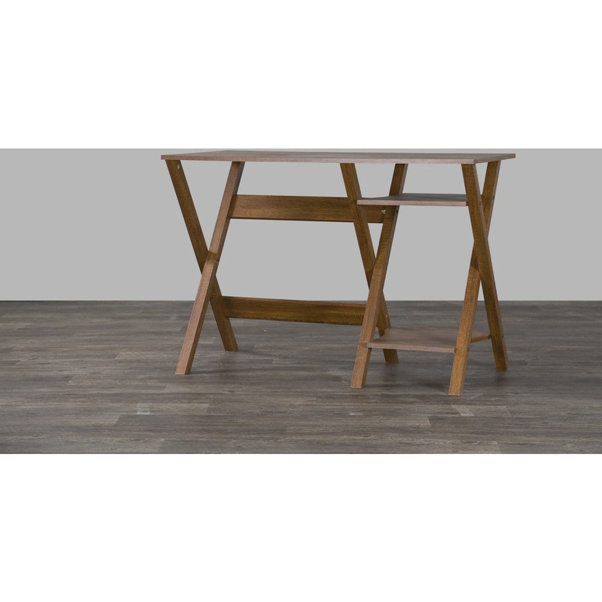 Baxton Studio Crossroads Writing Desk Baxton Studio-Desks-Minimal And Modern - 5