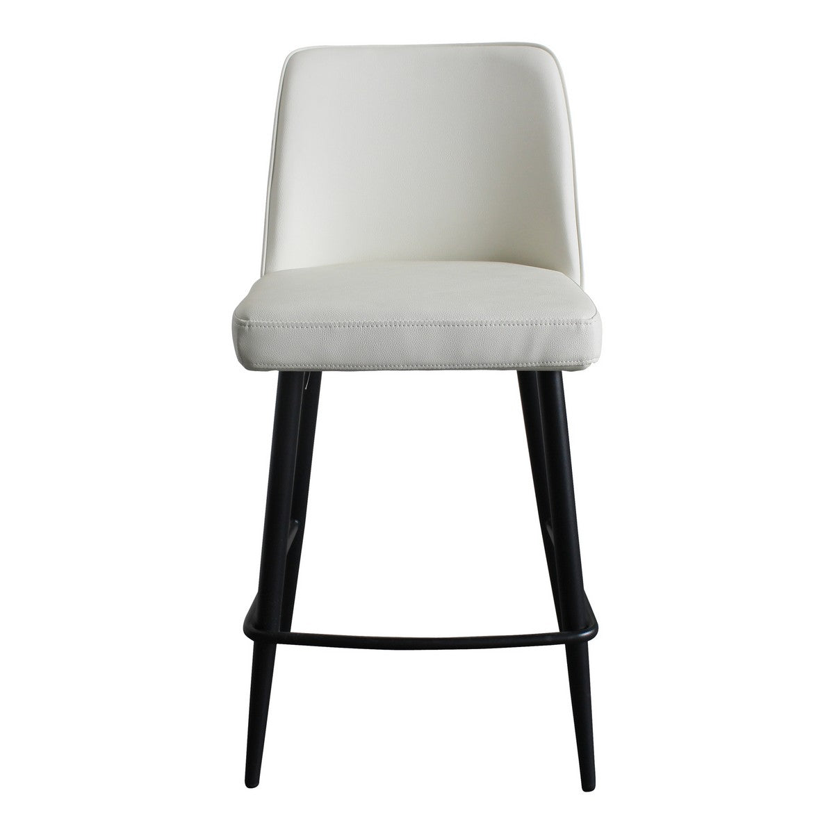 Moe's Home Collection Emelia Counter Stool Ivory - UU-1020-05 - Moe's Home Collection - Counter Stools - Minimal And Modern - 1