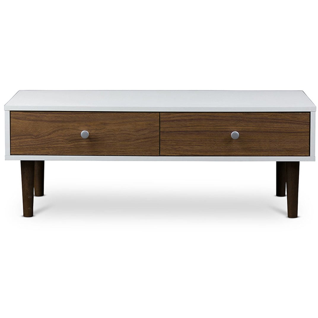 Baxton Studio Gemini Wood Contemporary Coffee Table Baxton Studio-coffee tables-Minimal And Modern - 2