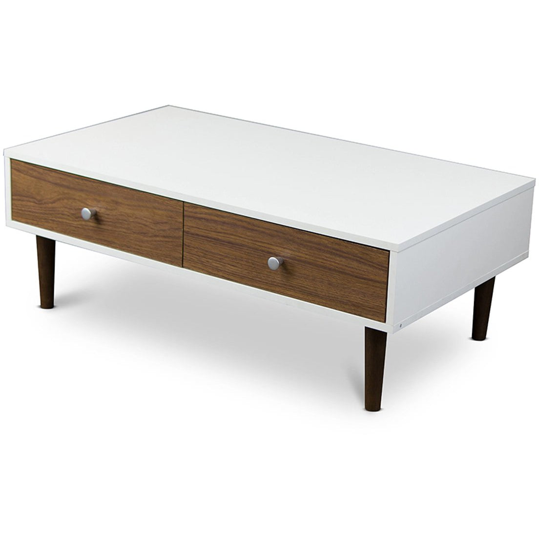 Baxton Studio Gemini Wood Contemporary Coffee Table Baxton Studio-coffee tables-Minimal And Modern - 3