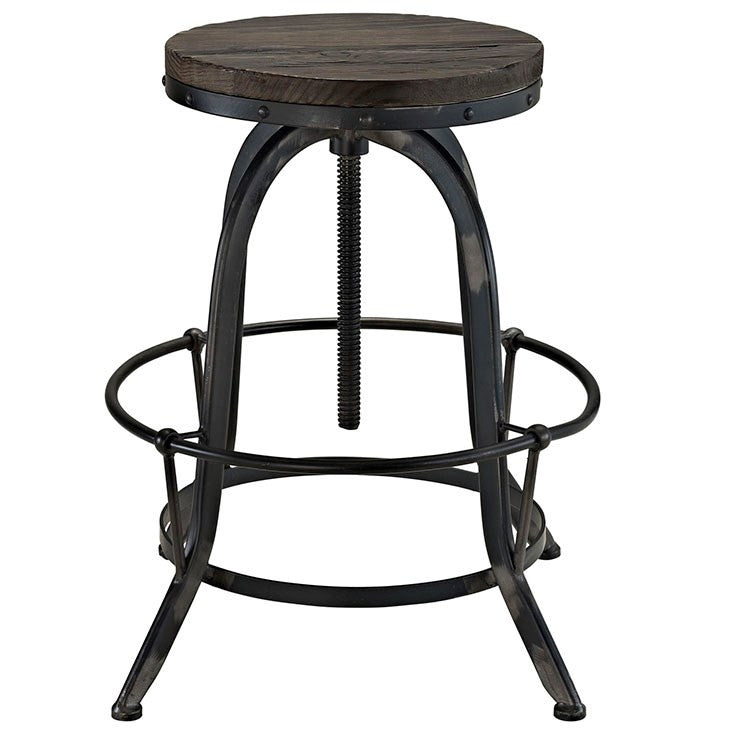 Modway Furniture Modern Collect Wood Top Bar Stool EEI-1208-Minimal & Modern