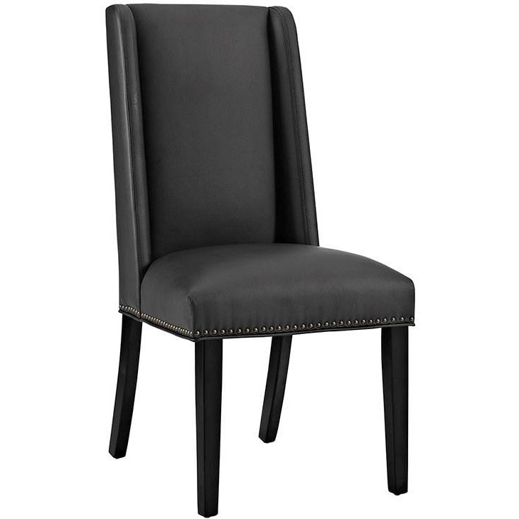 Modway Furniture Modern Baron Vinyl Dining Chair-Minimal & Modern