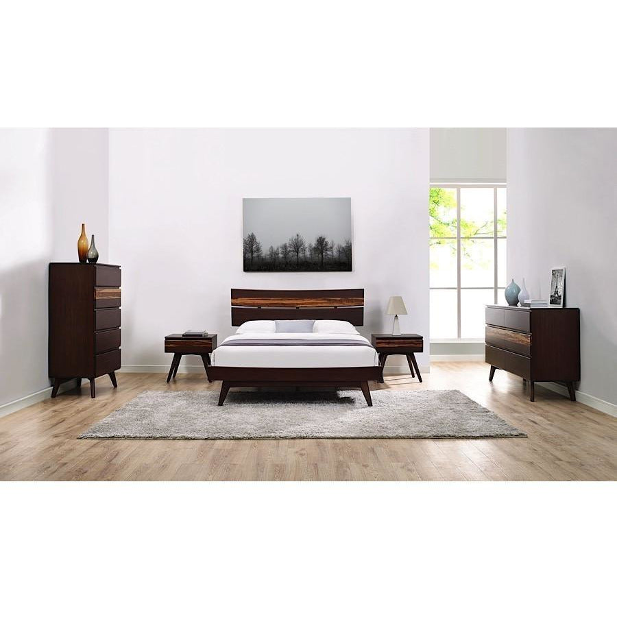 Greenington Azara Modern Solid Bamboo Queen Platform Bed-Minimal & Modern