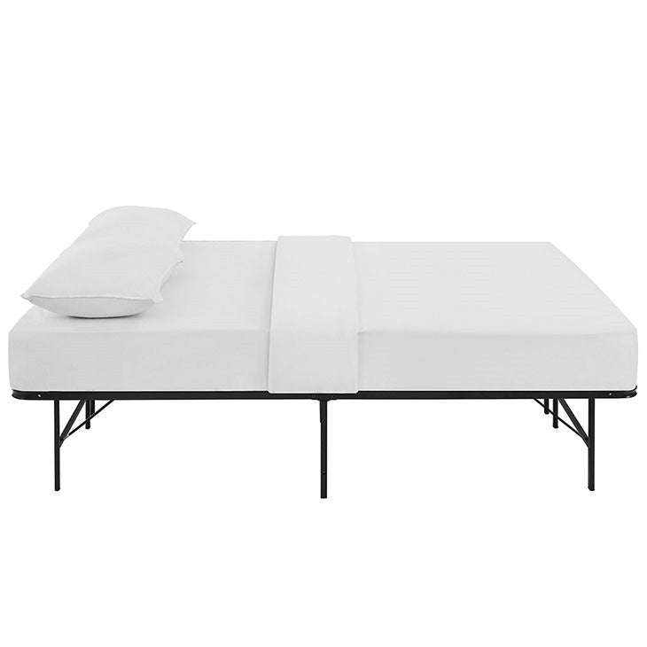 Modway Furniture Modern Horizon Queen Stainless Steel Bed Frame-Minimal & Modern