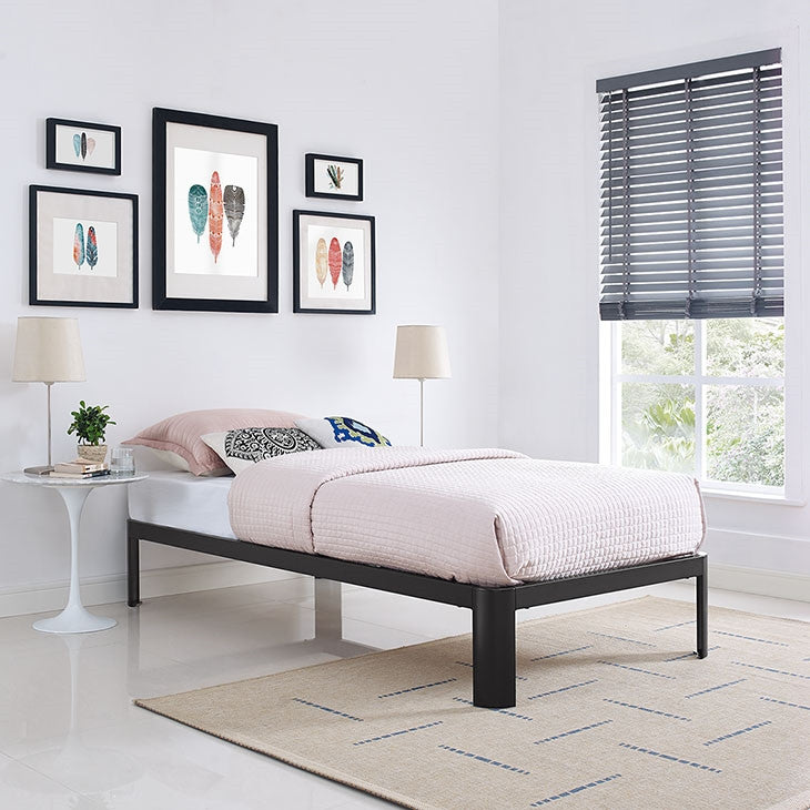 Modway Furniture Modern Corinne Twin Bed Frame-Minimal & Modern