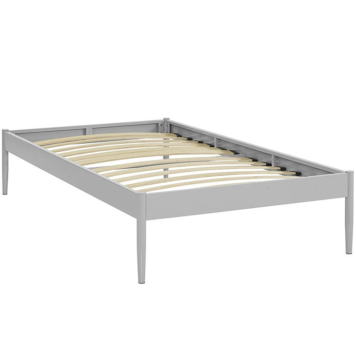 Modway Furniture Modern Elsie Twin Fabric Bed Frame-Minimal & Modern