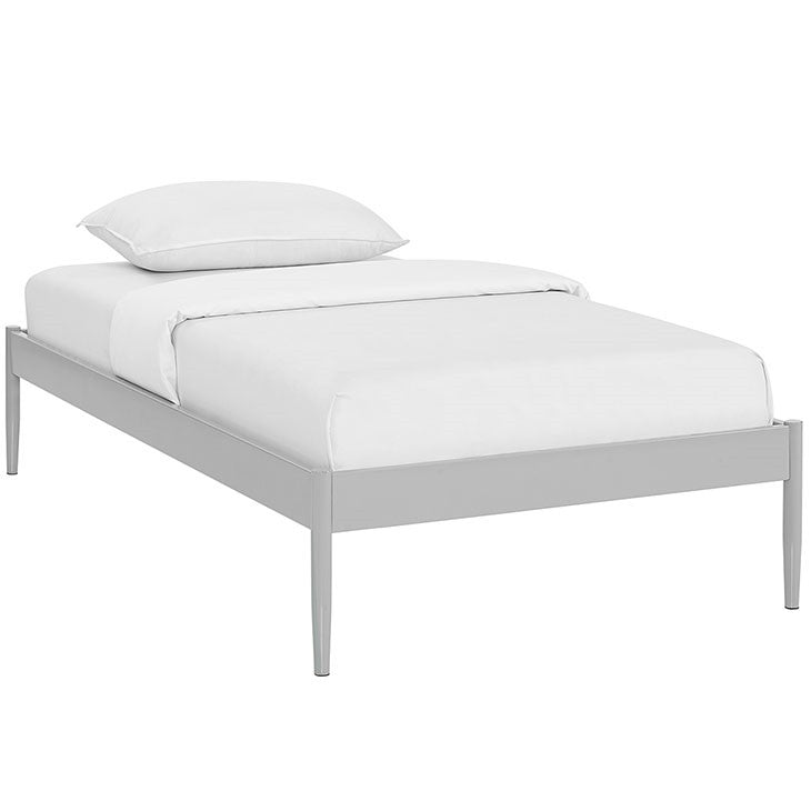 Modway Furniture Modern Elsie Twin Fabric Bed Frame-Minimal & Modern