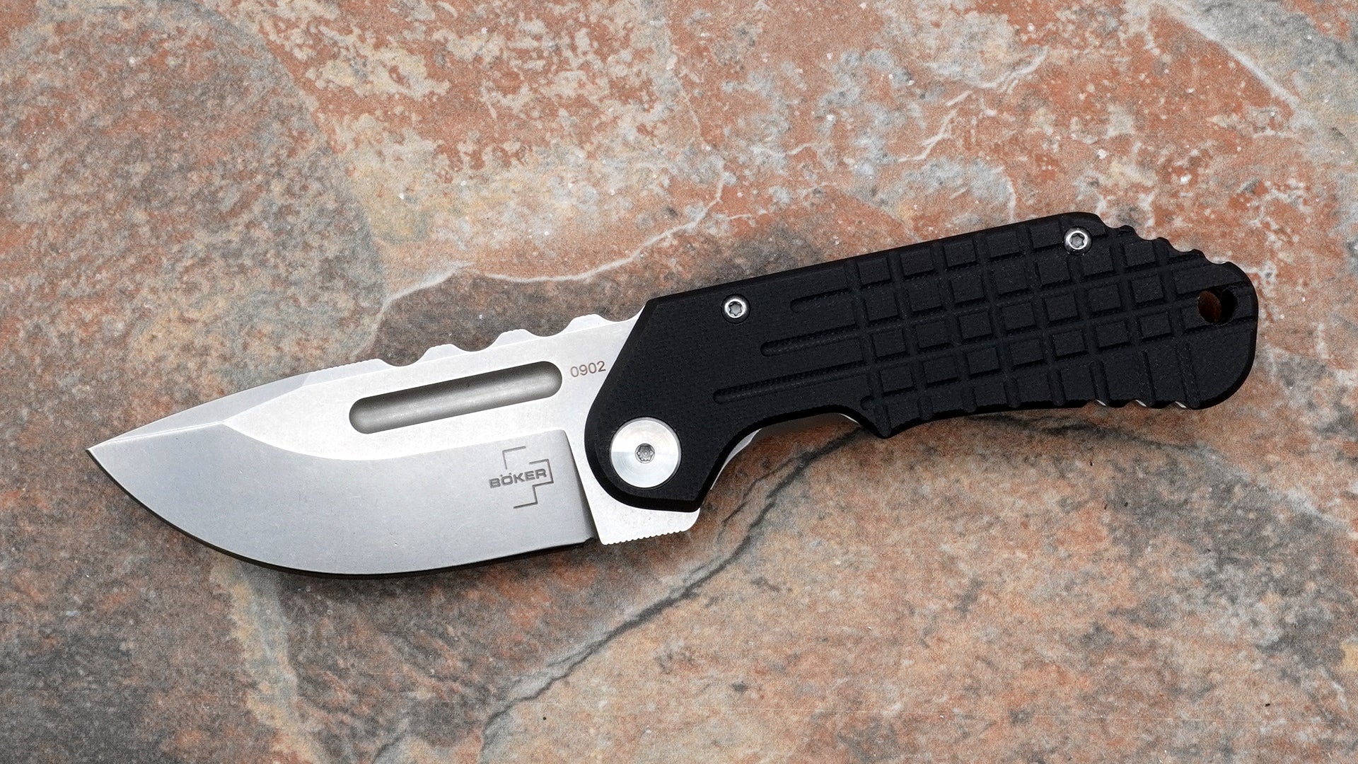Boker Plus Davlin Folder, Black G-10 Handle 01BO548