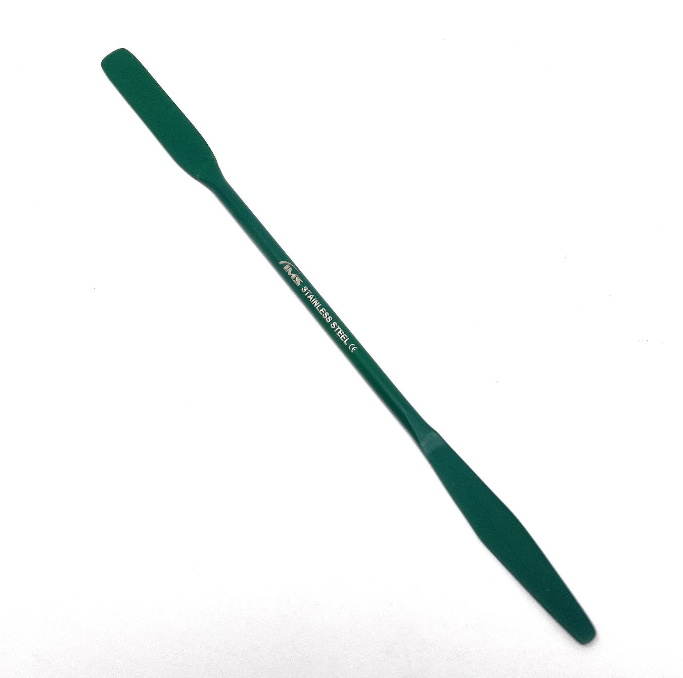 IMS-PTRNDTP7-2 PTFE Coated Stainless Steel Double Ended Micro Lab Spatula, Round & Tapered Arrow End, 7" Length, 2/Pack