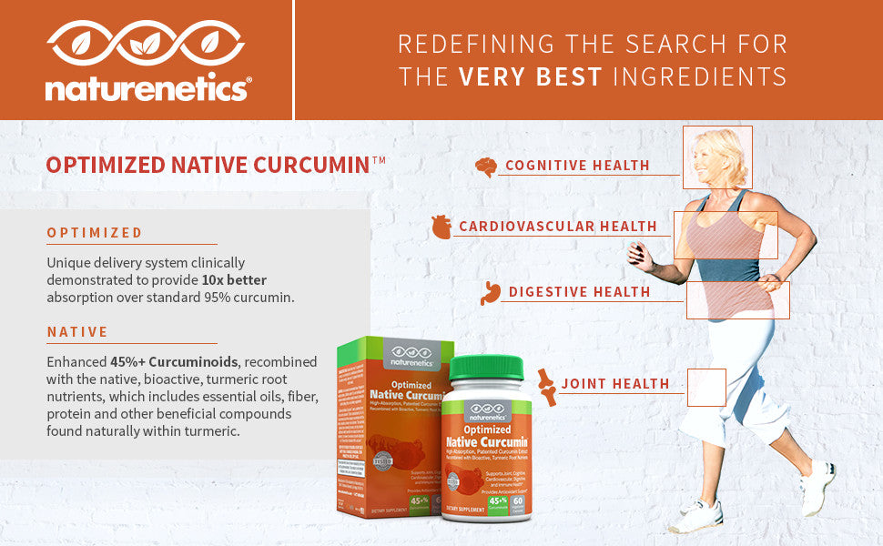 Naturenetics Optimized Native Curcumin Benefits Best Ingredients