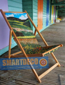 Santa Fe Deckchair - Smart Deco Deckchairs by British artist Jacqueline Hammond www.smartdeco-style.com