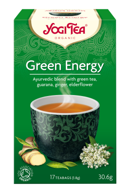 Se Grøn energi - Yogi Tea hos Sportnordica.dk
