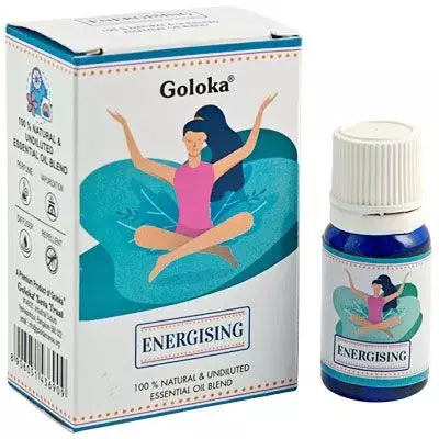 Se Æterisk olieblanding, energigivende, 10 ml - Goloka hos Sportnordica.dk