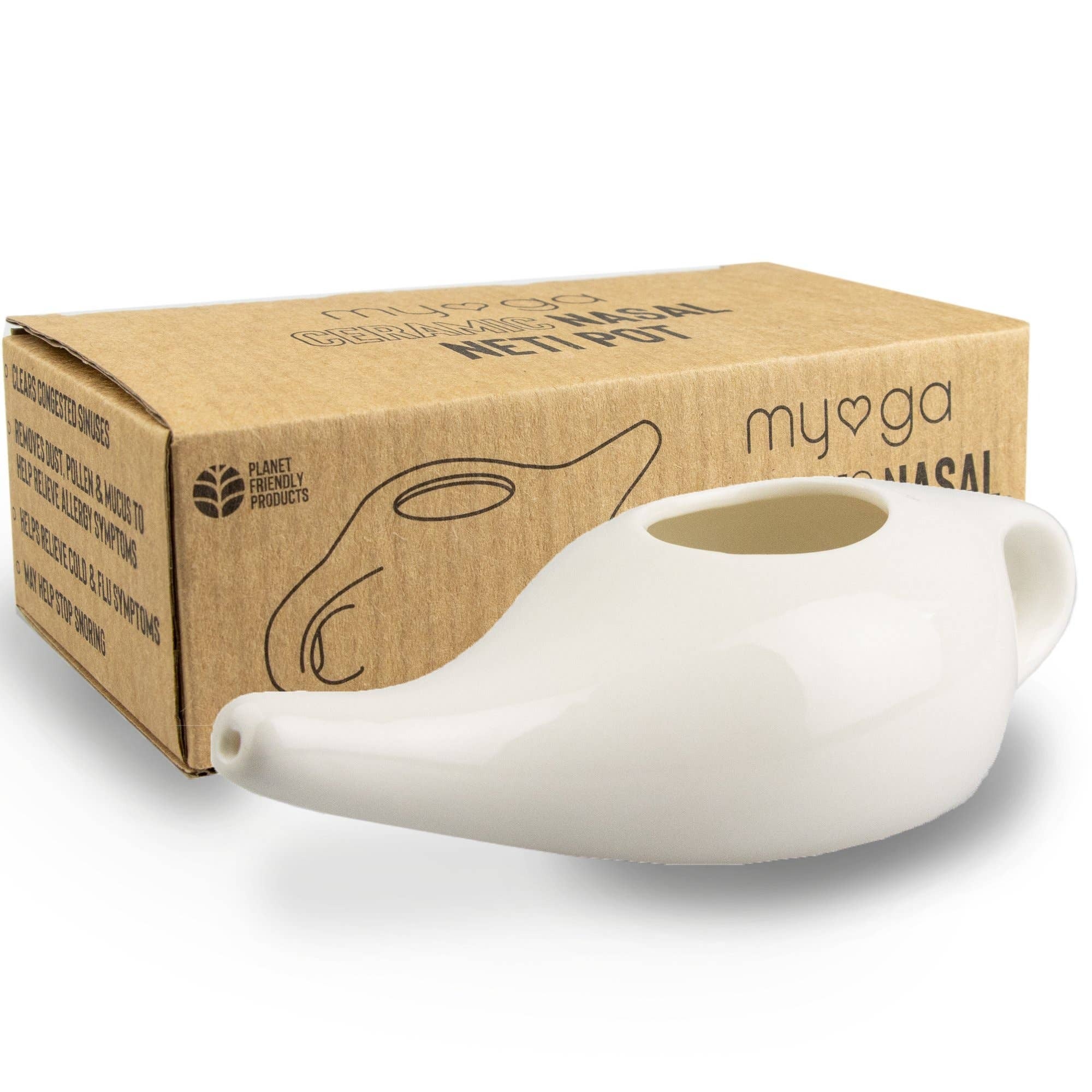 Se Keramisk Nasal Neti Pot - Myga hos Sportnordica.dk