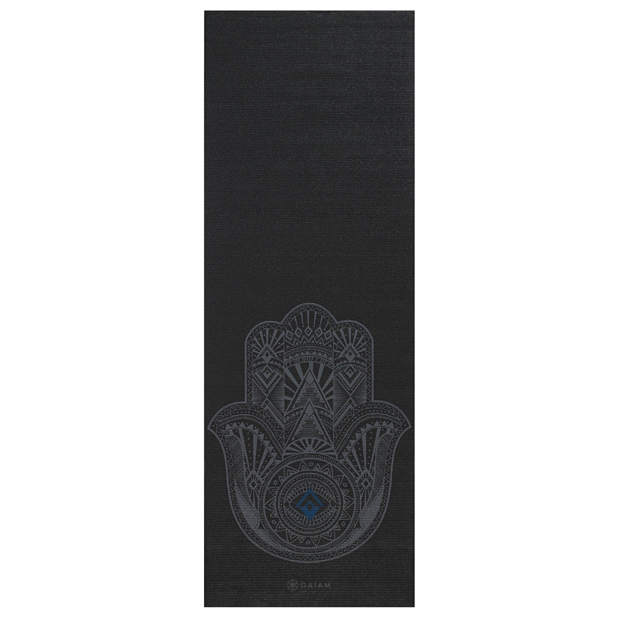 Billede af Yogamåtte, Grå Hamsa, 4 mm - Gaiam