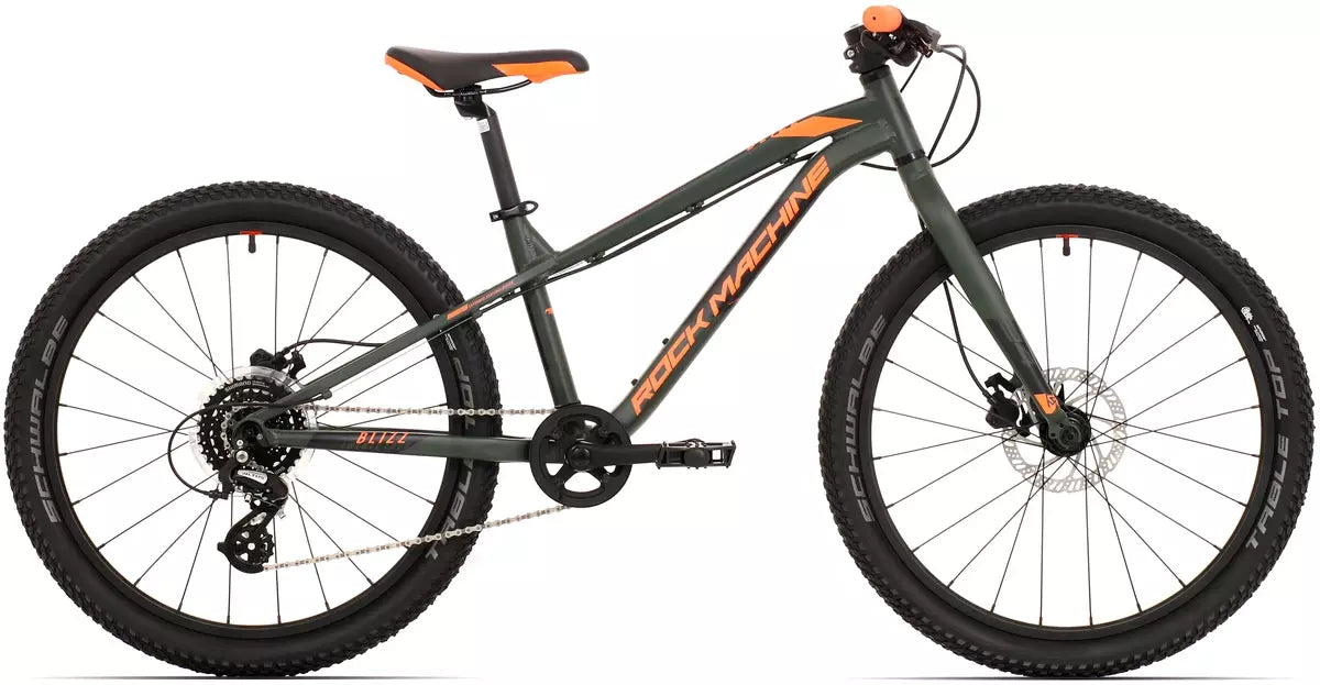 Se Blizz 24 HD Kids Trail Bike - Rock Machine hos Sportnordica.dk