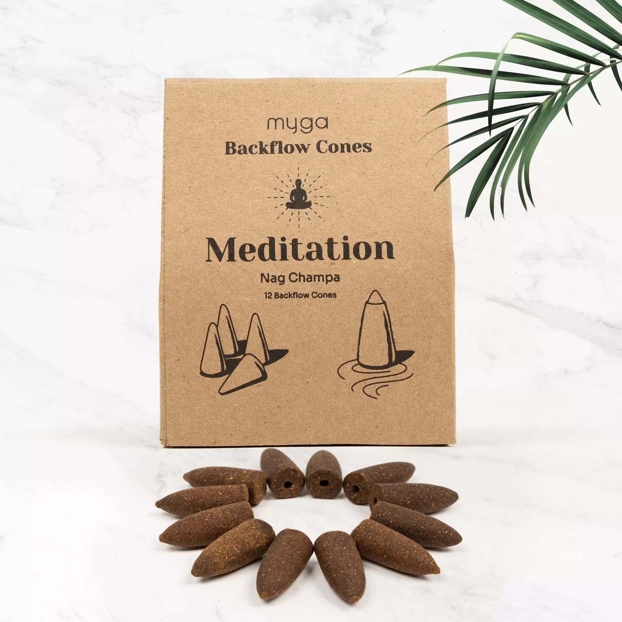 Billede af Røgelseskegler, Nag Champa - Myga