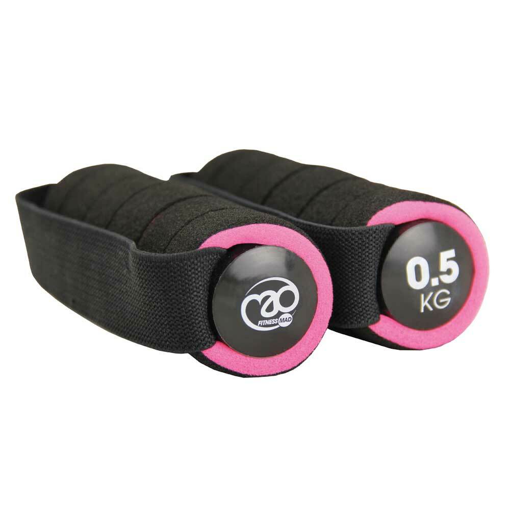 Billede af Pro Håndvægt, 2 x 0,5 kg, pink - Fitness-Mad