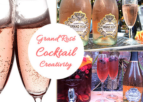 Pink Prosecco Cocktail Creativity