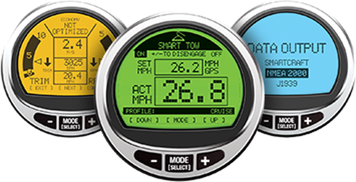 How to Check Hours on a Mercury Outboard - Mercury console gauges