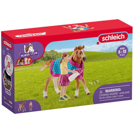 Schleich North America Groom with Icelandic Pony Mare Figure