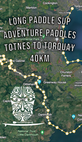 SUP Totnes to Torquay with Brendon Prince