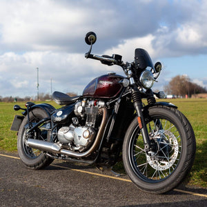 triumph bobber windshield