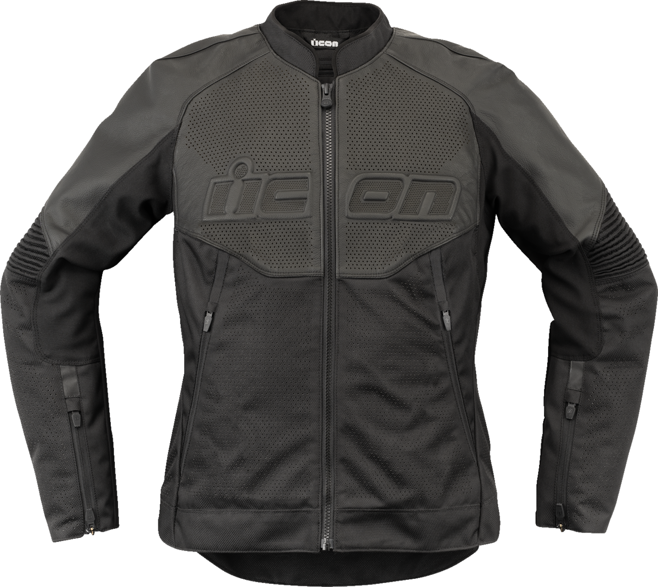 ICON Women's Overlord3™ CE Leather Jacket   Black   Medium (Each) 28131084 PU