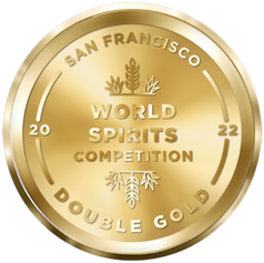 San Francisco World Spirits Competition 2022 Double Gold Metal Image 