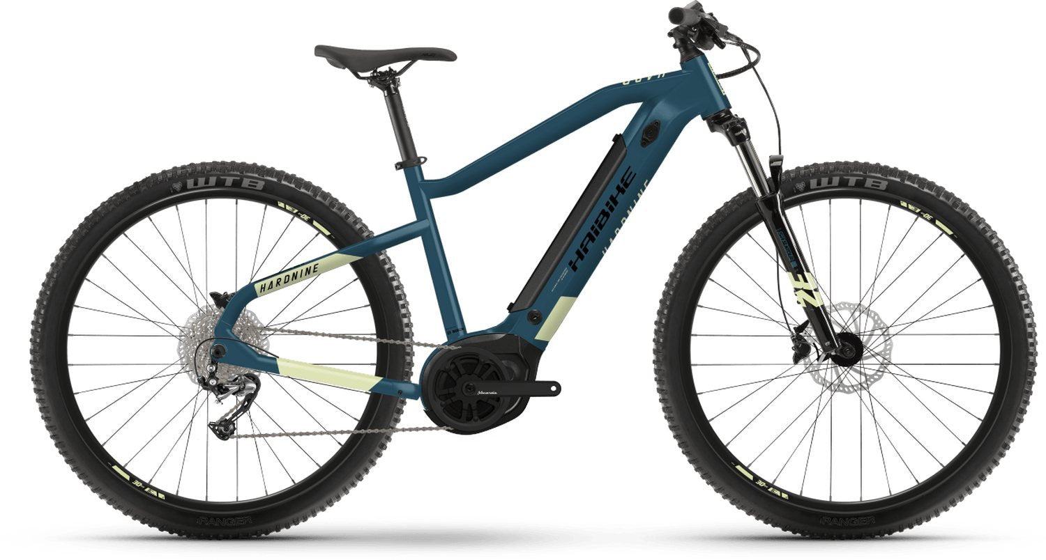 Haibike HardNine 5 blue/canary XL