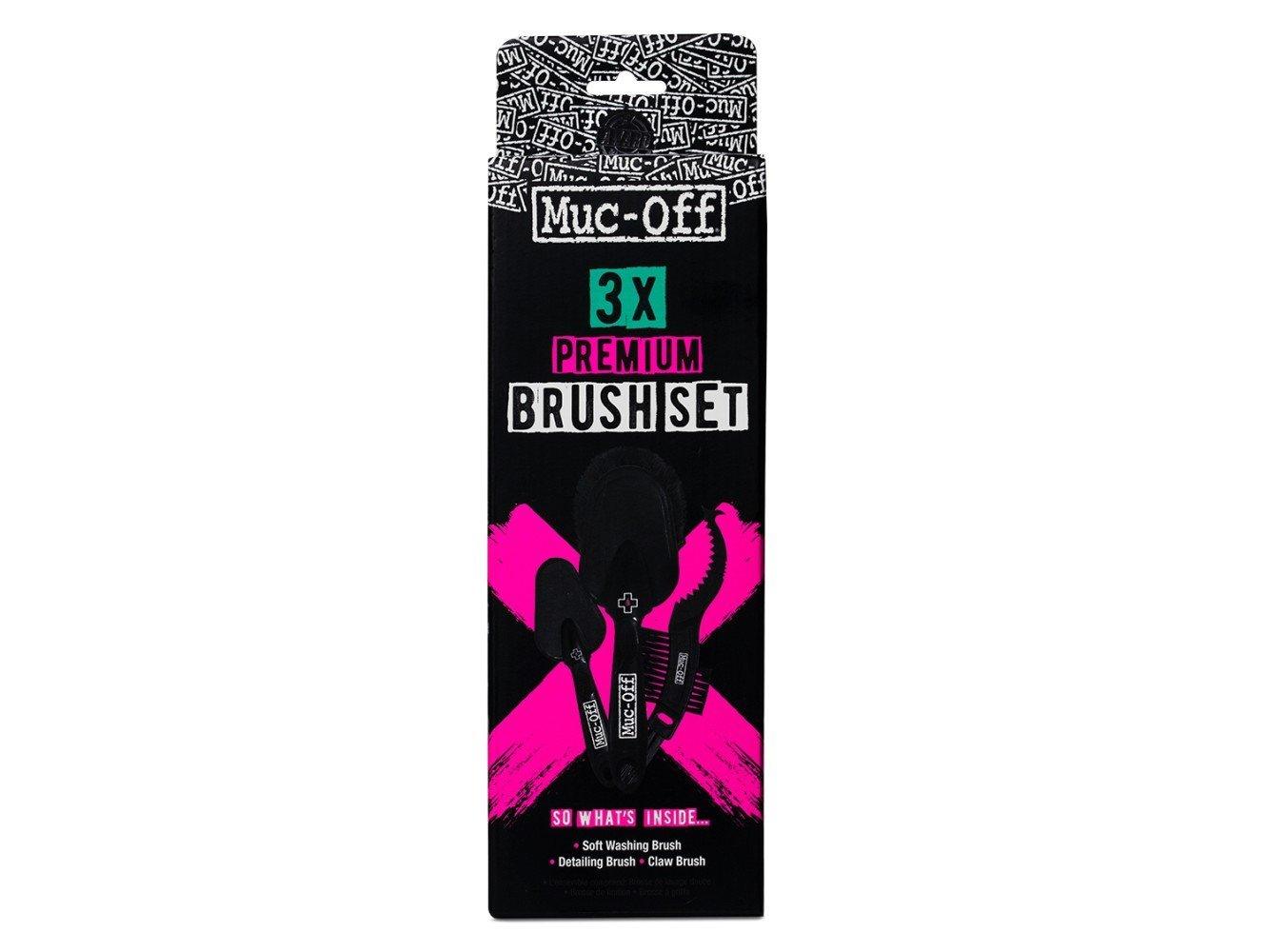 Muc Off 3x Brush Set