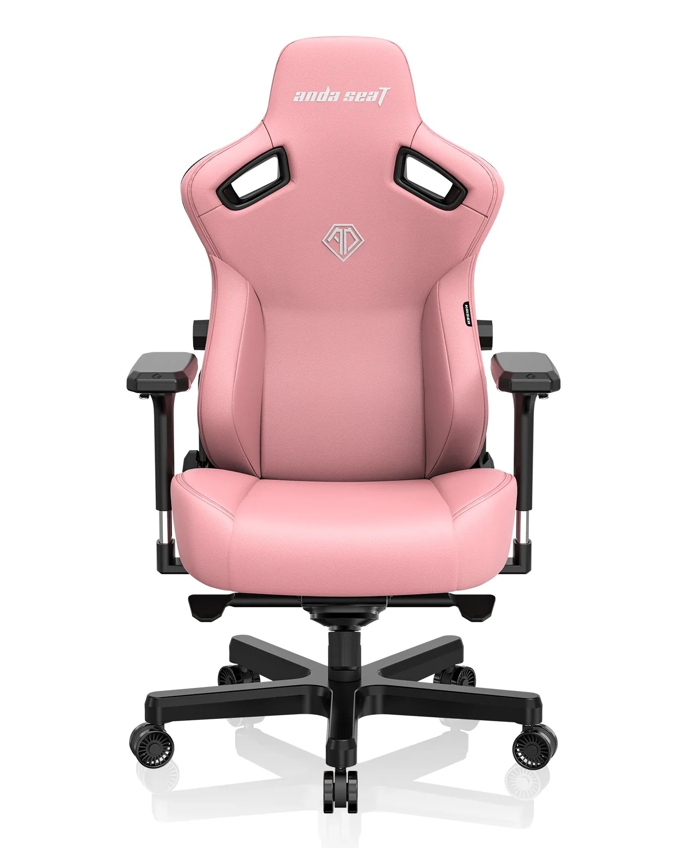 AndaSeat Kaiser 3 Series Pink Premium PVC Gaming Chair - AndaSeat Canada product image