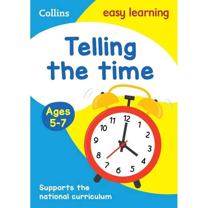 Collins Easy Learning KS1 - Telling the Time Ages 5-7: Ideal for home learning (Collins Easy Learning KS1)