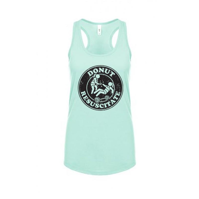Donut Workout Tank | Funny Gym Tanks for Women - Double Under Wonder
