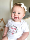 Personalised First Christmas Wreath Vest