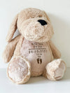 Personalised Birth Announcement Soft Toy