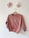 Embroidered Floral Age Sweatshirt