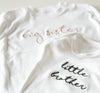 Embroidered "Big / Little Brother / Sister" T-Shirt / Vest