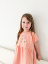 Personalised Floral Initial Cotton Dress