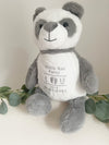 Personalised Birth Announcement Soft Toy