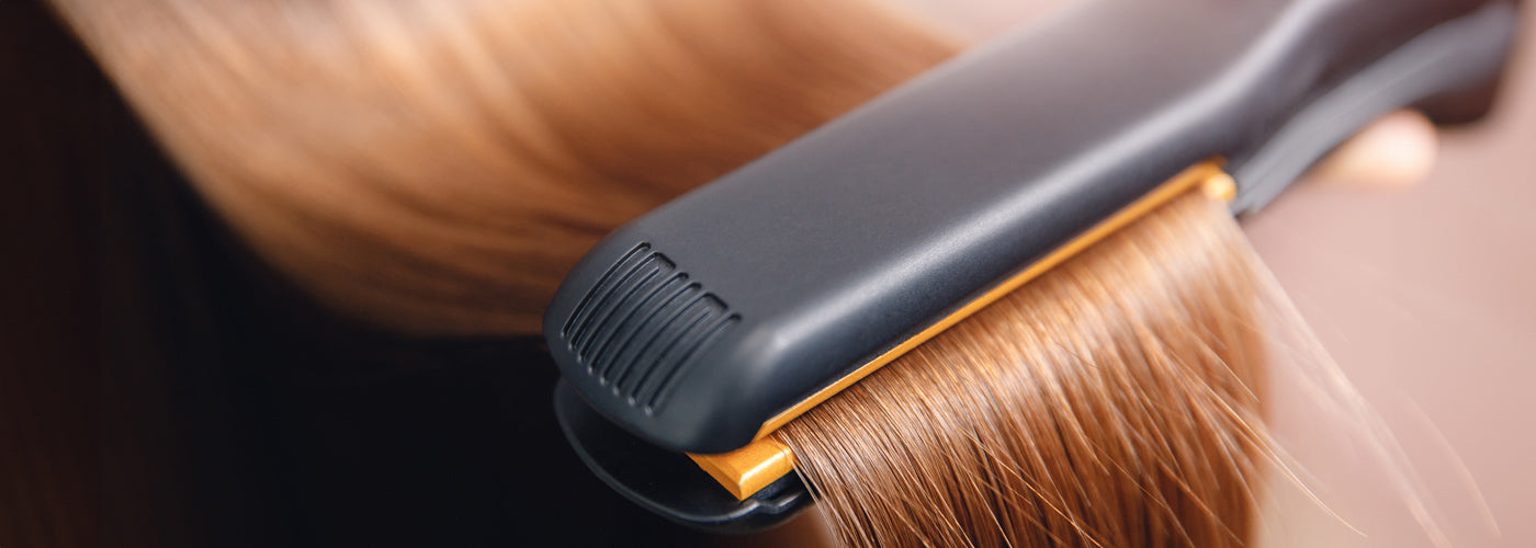 Minimizing heat damage to clip in hair extensions