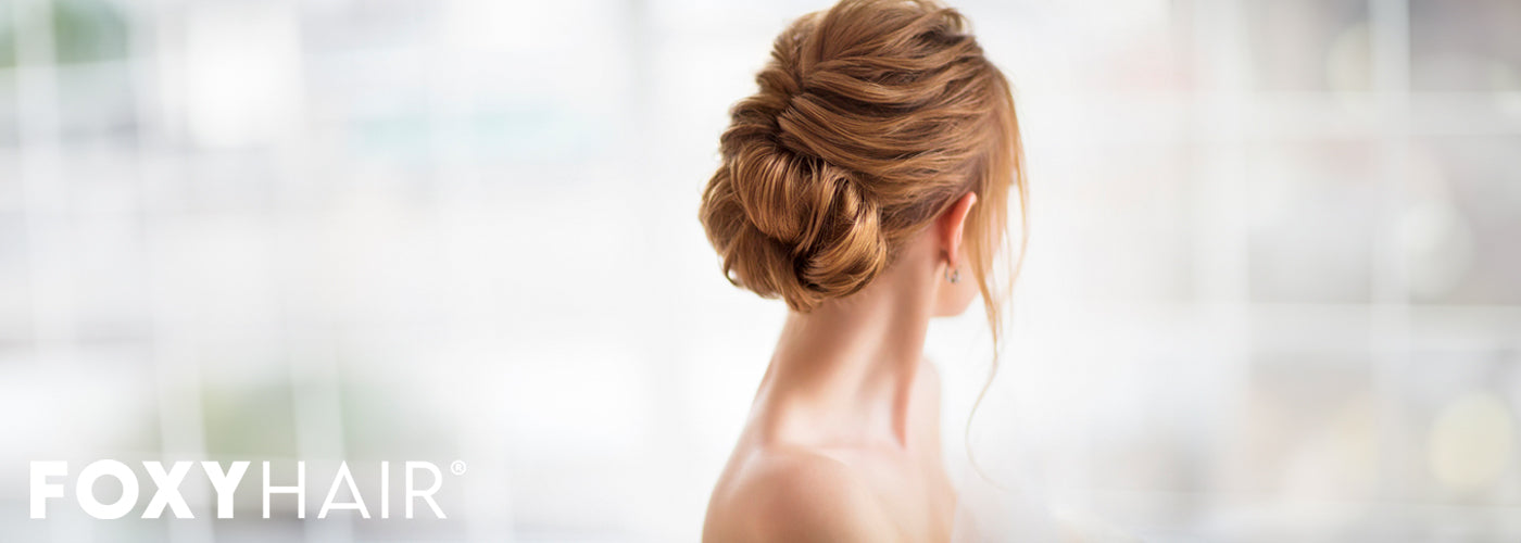 woman with messy bun hairstyle