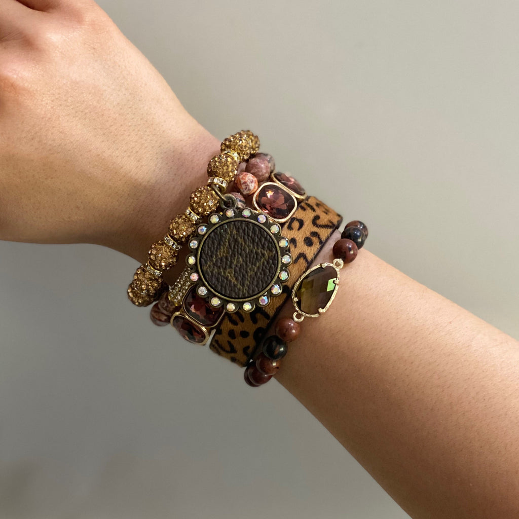 Keep It Gypsy Up-cycled Label Cuff – Beshea Beshea