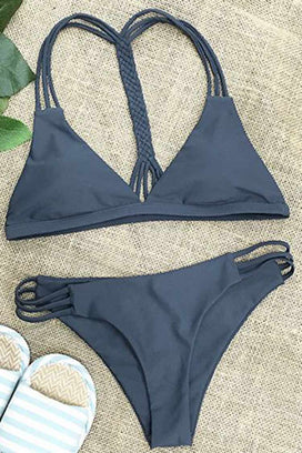 Cupshe Such Great Heights Halter Bikini