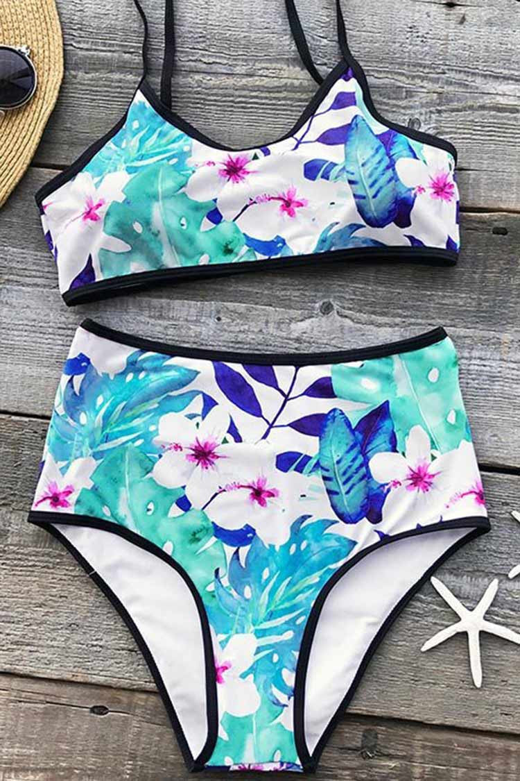 Sound of Spring Floral Bikini Set