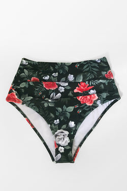red floral bikini bottoms