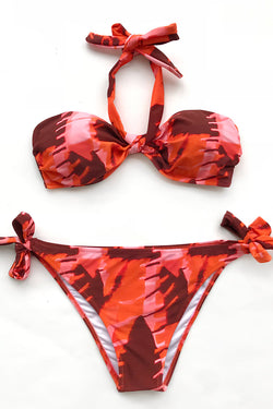 cupshe tie dye bikini