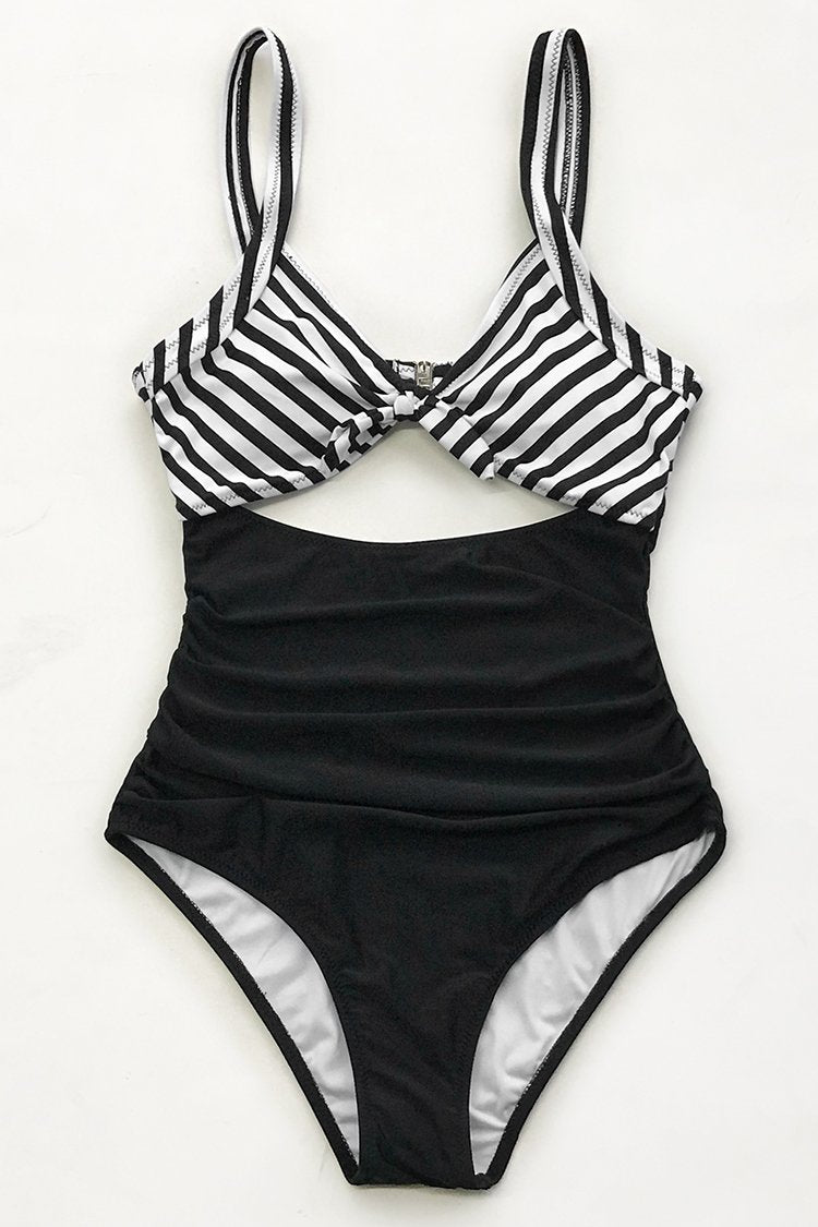 white ruched one piece swimsuit