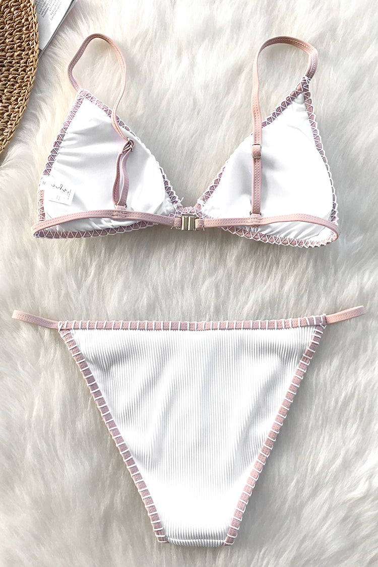 bay of angels crochet bikini set